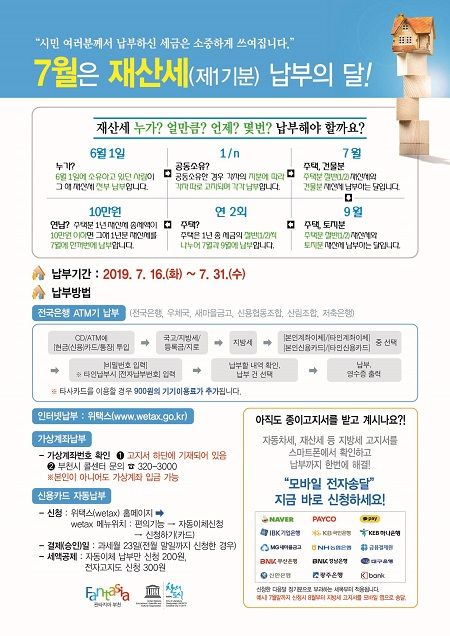 재산세 안내문
