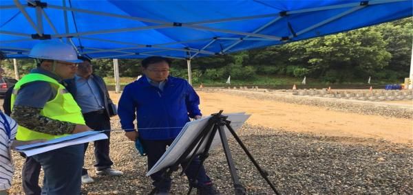 평택시, 국지성 집중호우 관련 공사장 긴급 현장점검 실시