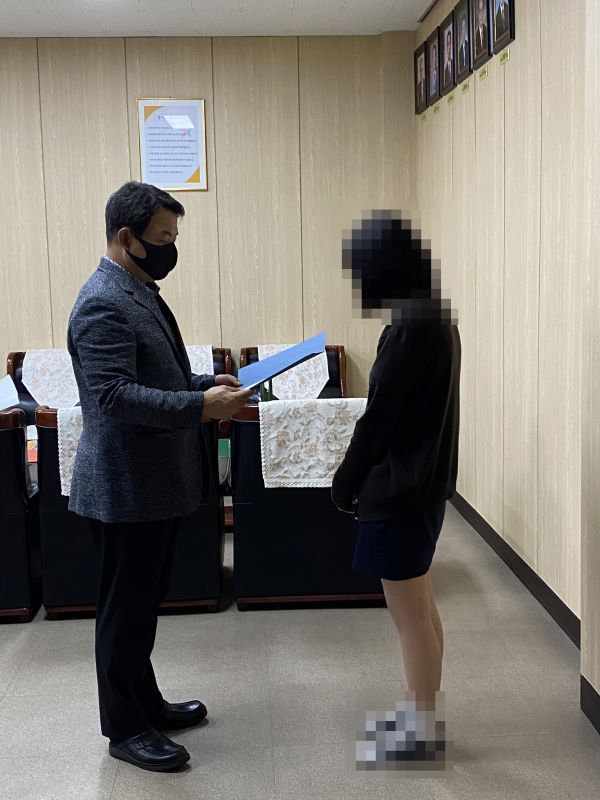 희망나눔 행복드림 「착한일터」 장학금 전달