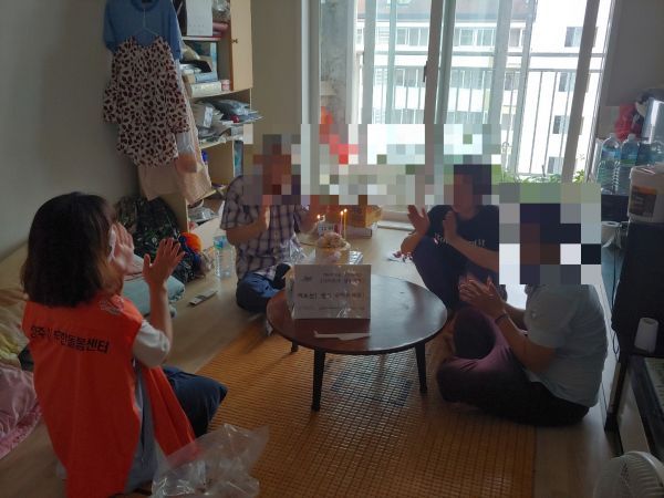 양주시무한돌봄행복센터, 가가호호 생일지원사업 진행
