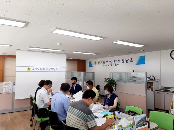 경기도의회 안성상담소, 안성교육 주요사업 정담회 개최