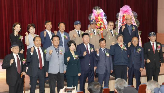 이범석 청주시장, 대한민국상이군경회 창립 기념식 참석