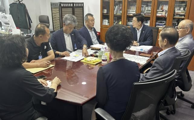 동두천시 범대위, 김성원 국회의원과 미반환 공여지 간담회 가져...국방부를 향한 대정부 강력 대응 예고