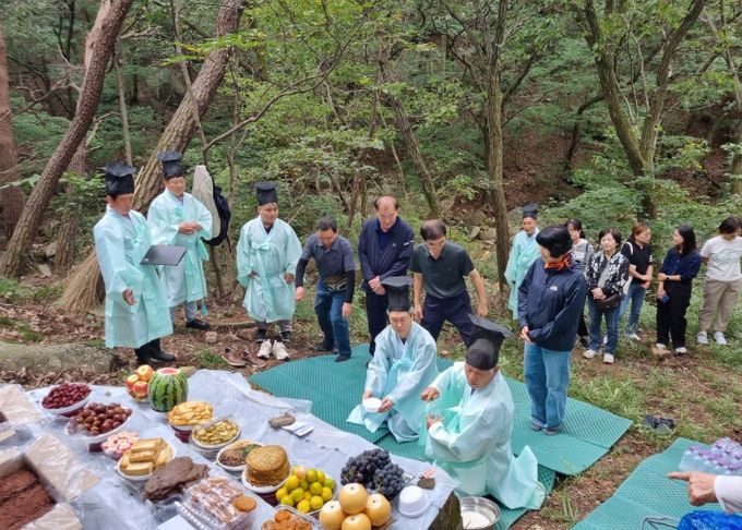 고양시 효자동 주민자치회, 북한산 산신제 봉행