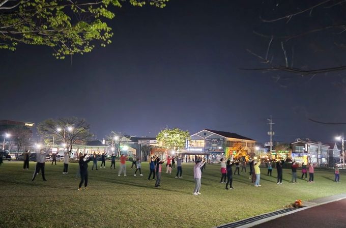 상림 달빛 운동교실
