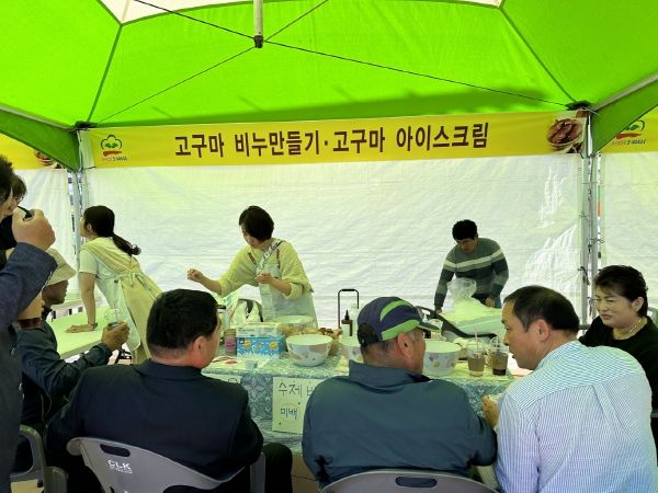 무안군, 현경면 고구마장터 및 먹거리 축제 개최
