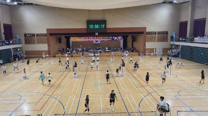 제4회 경남고성 공룡나라 전국배드민턴대회 개최