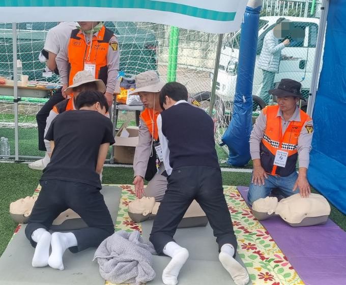 남양주소방서, ‘마석중 진로 페스티벌’서 소방안전체험 부스 운영