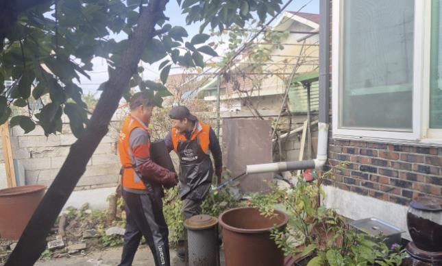 연천군시설관리공단 한아름봉사단 '사랑의 연탄 나눔 봉사 활동'