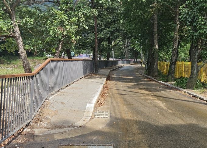 삼상리 취약계층 도로정비사업