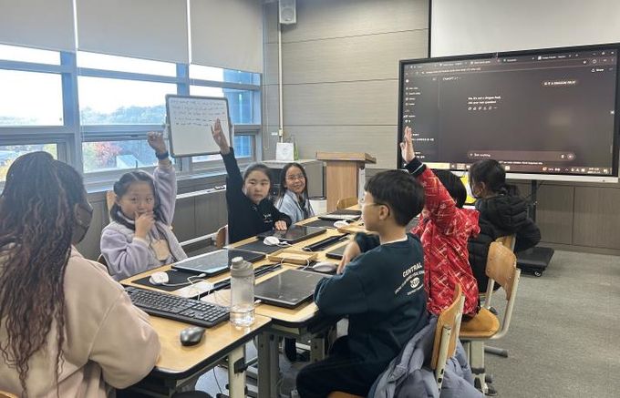 평택시국제교류재단 AI 잉글리시, 초등학생 맞춤 영어 게임!