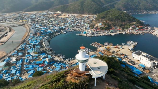 축산항 ‘블루시티’ 준공, 지역관광 중심 인프라 완성