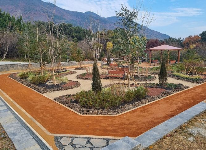 백양산 두 번째 맨발숲길 조성