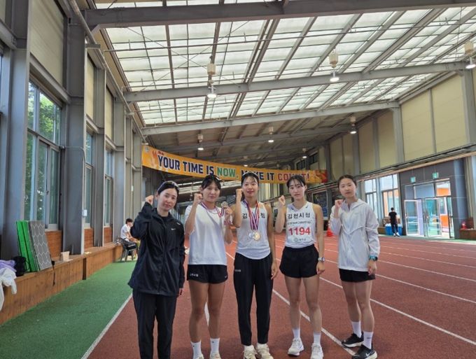 김천시 육상단, 창단 이후 최고 성적으로 2025년 마무리