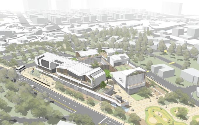 강동노인종합복지관(조감도)