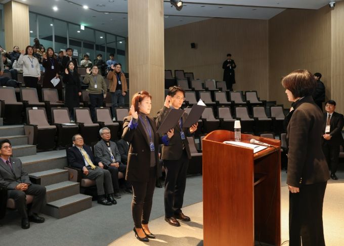 2026년도 제1기 화성특례시 6급 핵심인재과정 입교식 선서