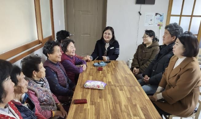함평군 신임 신광면장, 취임 직후 면내 경로당 순회 방문