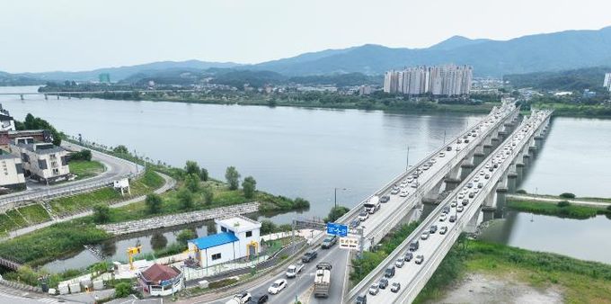 양평대교 합성조감도