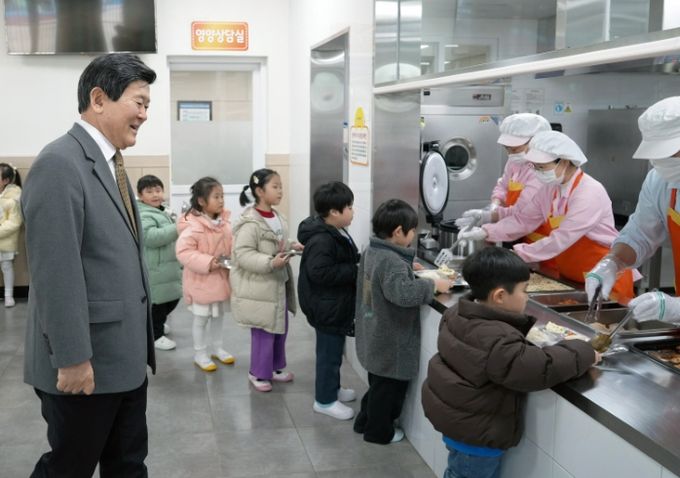 유치원 급식 운영 현장 점검