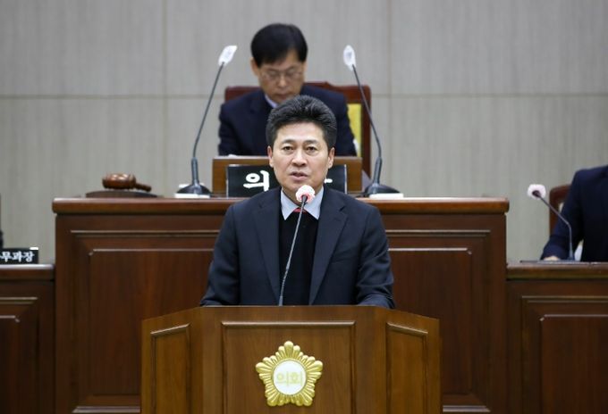 중구의회 본회의서 ‘신설구 출범 공유재산 및 지방채 관련 입장문’ 발표