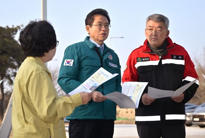 가축전염병 방역상황 점검(예천군 거점소독시설)