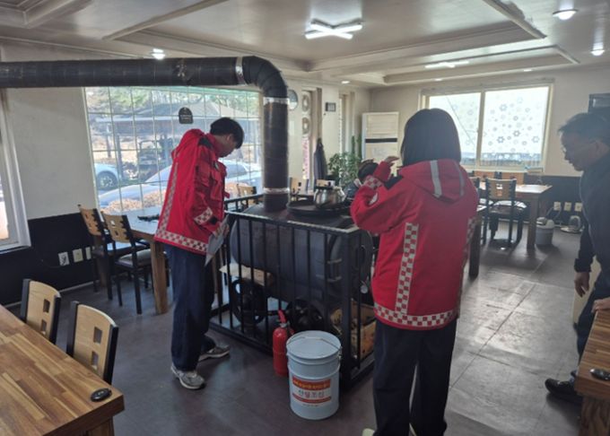 양주시-서울국유림관리소, 산림 인접 화목보일러 사용가구 합동 점검 실시