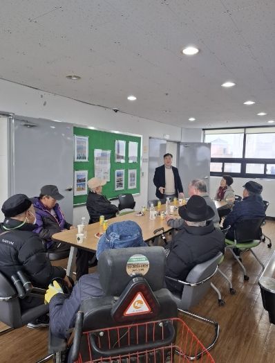 고성군 “장애인 전동보조기기 안전하게 타세요” 안전교육 실시